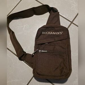 Buchanan's Brown Crossbody Bag for Men